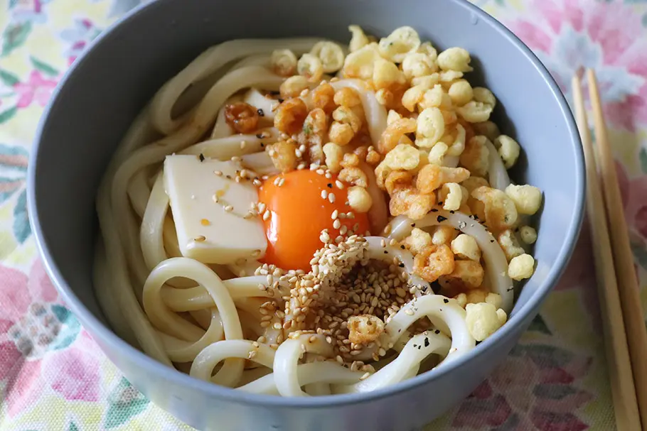 butter_in_japan_卵黄入りのバターうどん